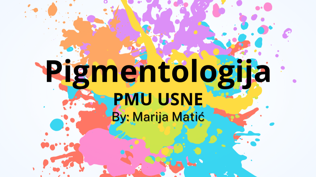PIGMENTOLOGIJA USANA